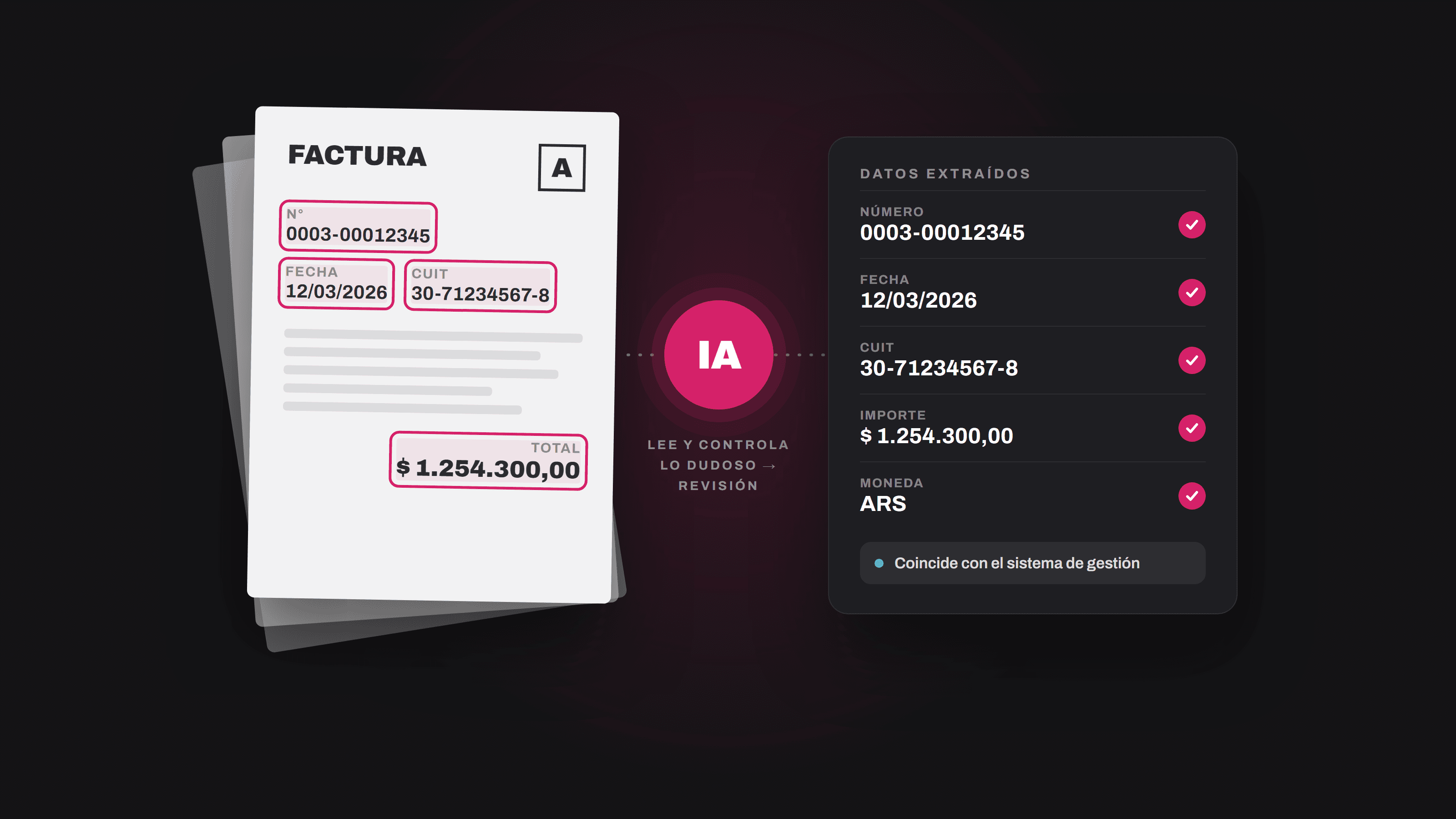 Carga automática de facturas