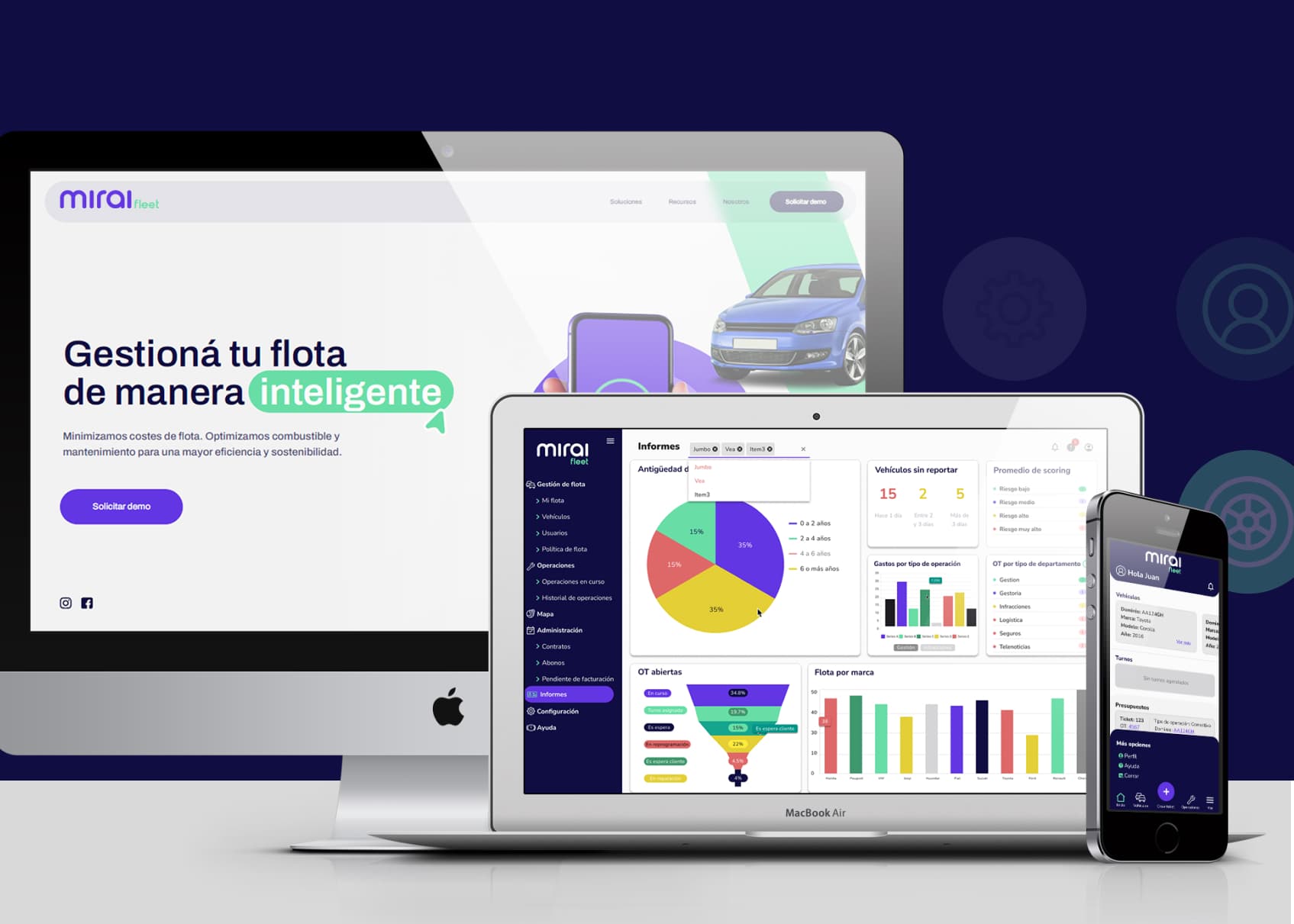 MIRAI FLEET — Sistema de gestión de flotas