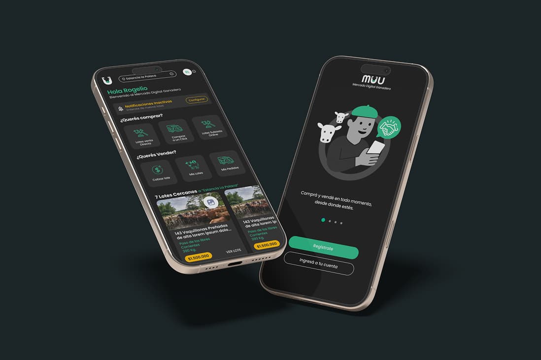 Muu — App Móvil para Marketplace Ganadero